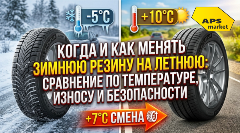 Когда и как менять зимнюю резину на летнюю