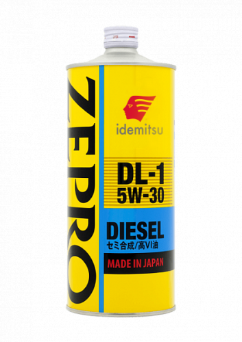 Масло Idemitsu ZEPRO Diesel 5W-30 DL-1 (Япония) 1л.