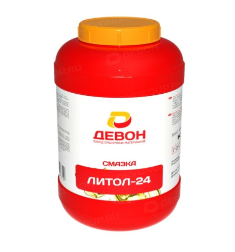 Смазка Девон Литол-24 (г.Уфа) 0,8кг. п/банка (16)