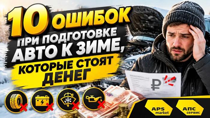 10 ошибок при подготовке авто к зиме, которые стоят денег
